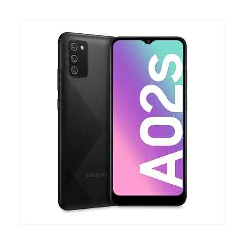 Samsung Galaxy A02s Smartphone Dual Sim 32GB Nero Display 6.5 HD+ Fotocamera 13MP