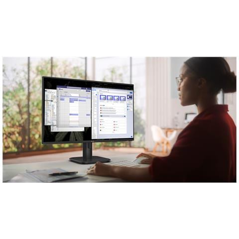 Philips 27" 4K Ultra HD IPS LED Monitor Nero per Casa e Ufficio