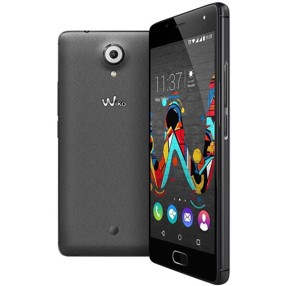 WIKO Smartphone 4G LTE Dual Sim 13MP Ufeel 16GB 5 HD Grigio Android