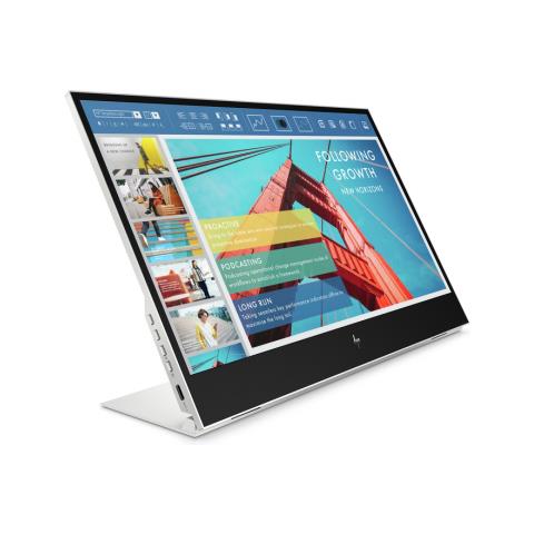 HP Portable Monitor 14" IPS LED Full HD E14 G4 Silver