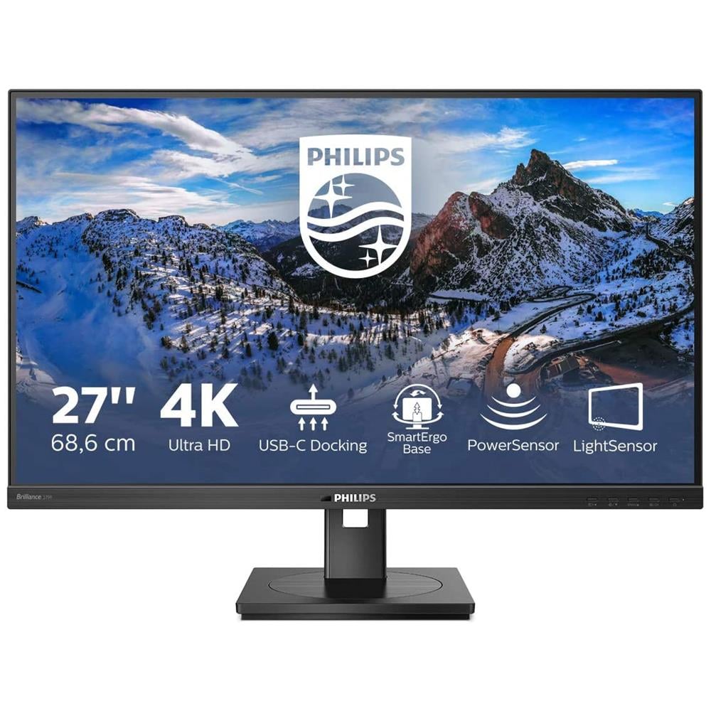 Philips 27" 4K UHD IPS Monitor LED 4ms Nero Brilliance Series