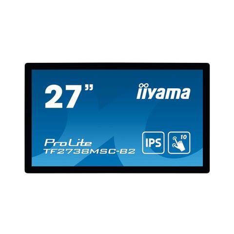 IIYAMA 27" Touchscreen Monitor IPS LED Full HD Multi-touch Black