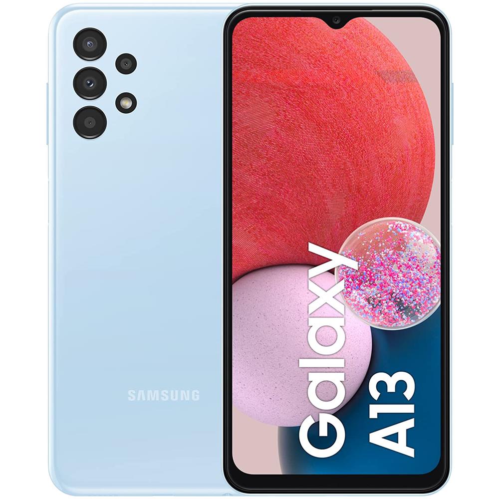 Samsung Galaxy A13 Smartphone 128GB 4GB RAM 6.6" Full HD Light Blue Dual Sim