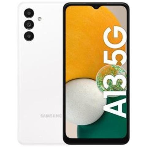 Samsung Galaxy A13 5G Smartphone 128GB 4GB RAM Dual Sim Bianco 50MP