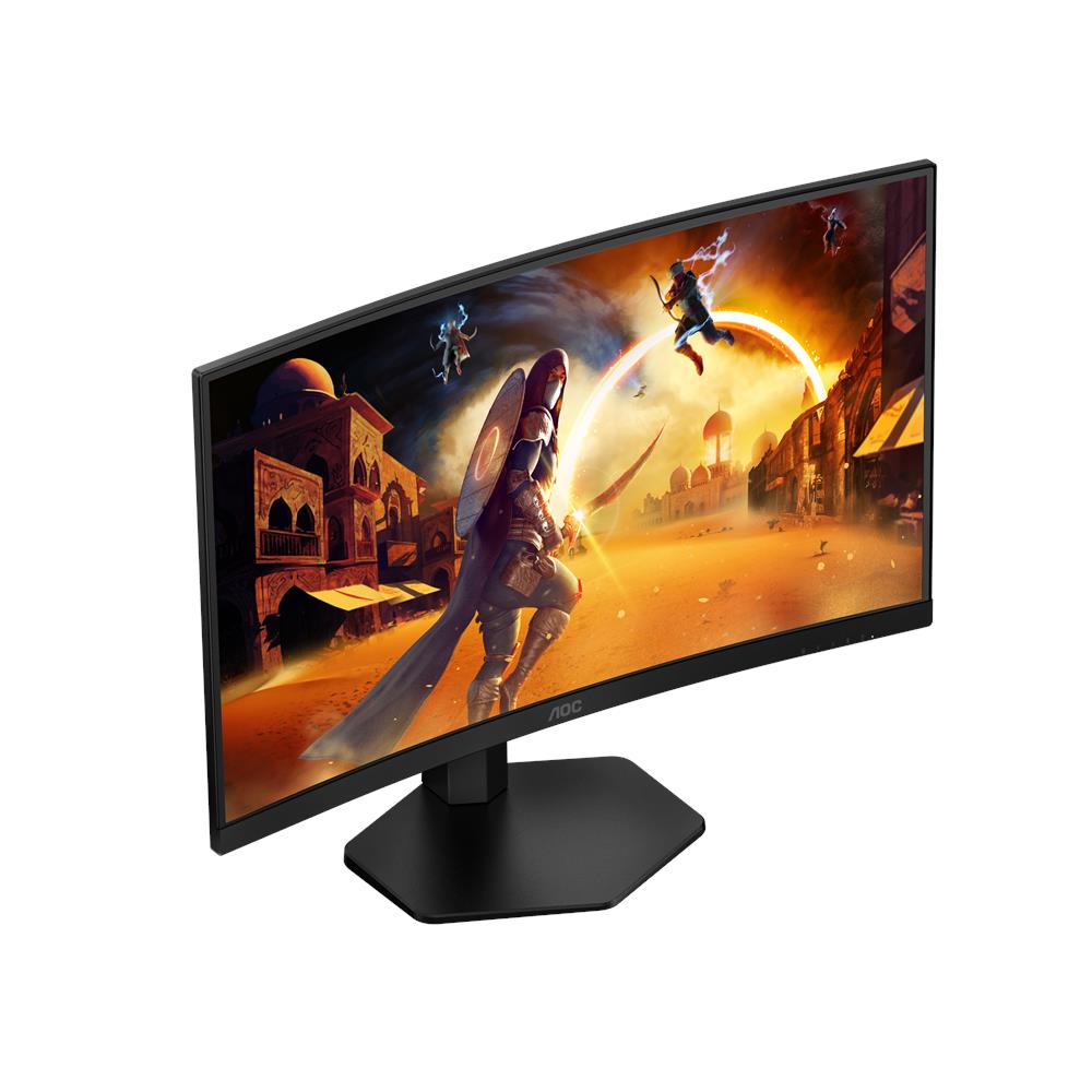 AOC Monitor Gaming Curvo 27 pollici LED Fast VA Full HD 280Hz Nero