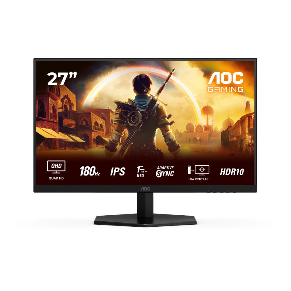 AOC Monitor Gaming 27 Pollici IPS 180Hz 1ms QHD Nero