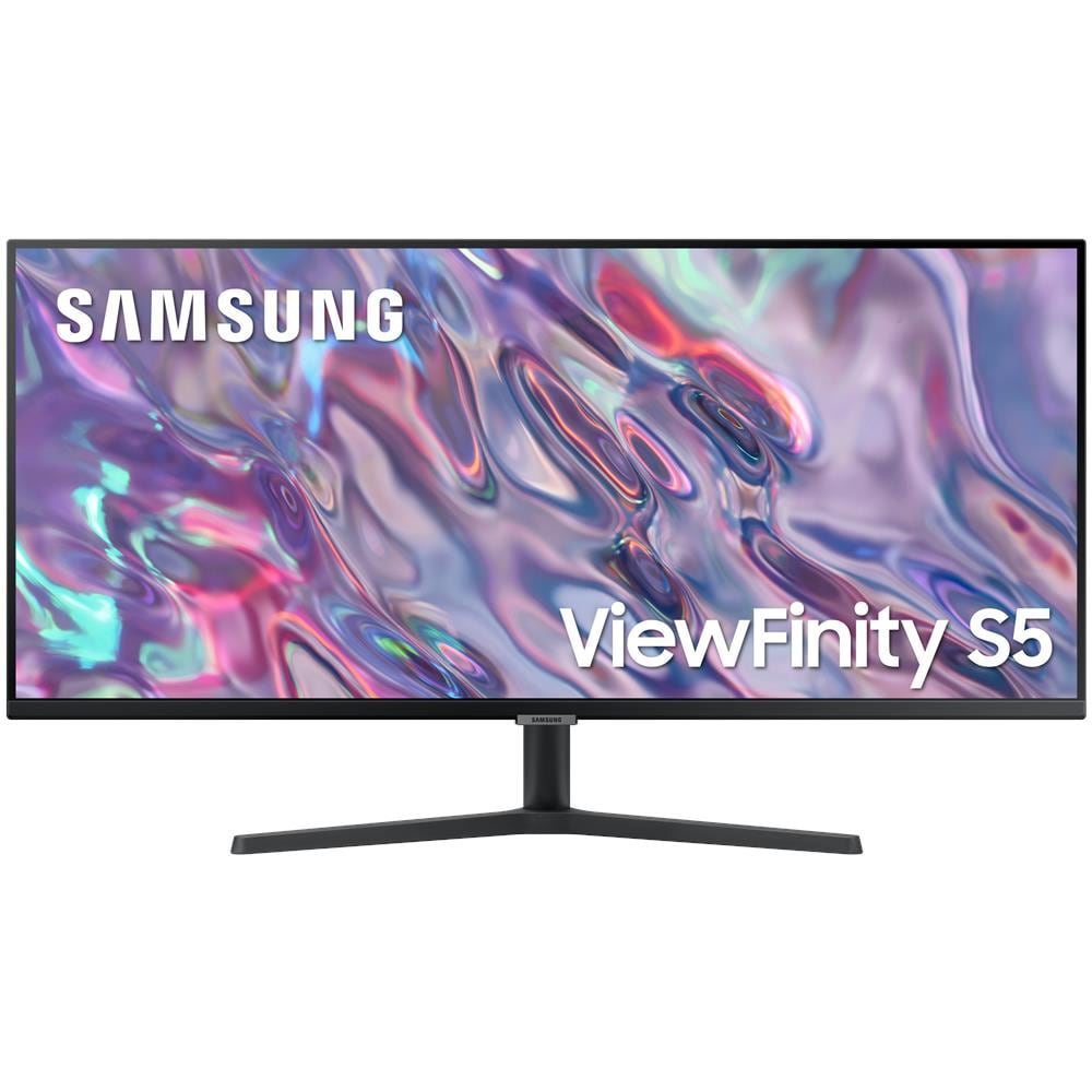 Samsung Monitor LED 34" UltraWide Quad HD HDR10 100Hz Nero ViewFinity S5