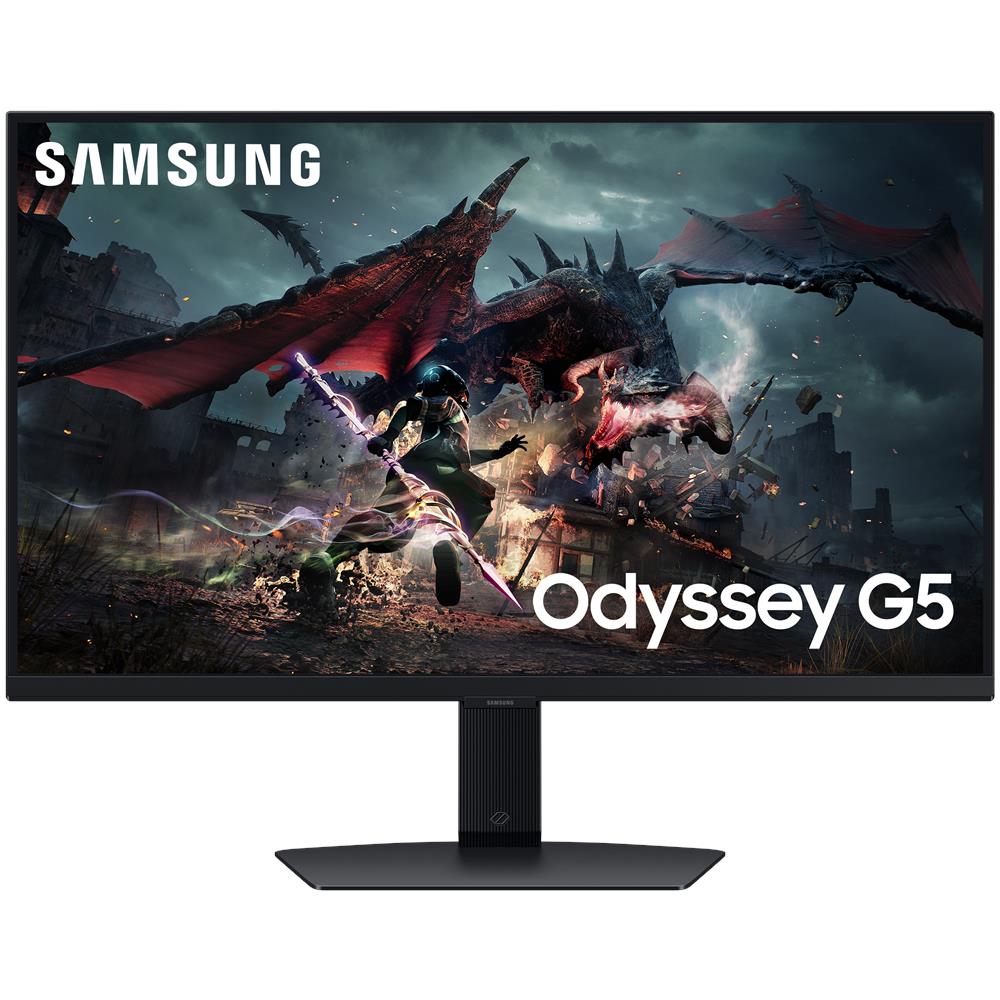 Samsung Monitor 27" Gaming LED IPS 2560x1440 180Hz 1ms Odyssey G5 Nero