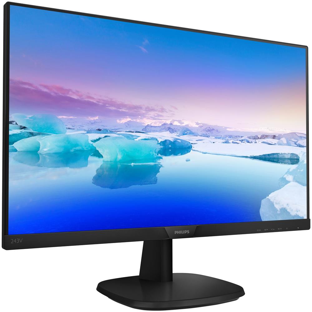 Philips 24 Inch LCD Monitor FHD 1920x1080 Flicker-Free 243V7QJAB