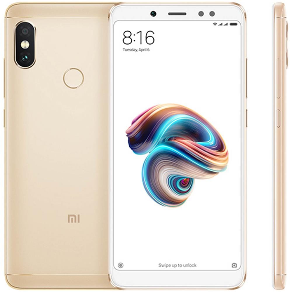 Xiaomi Redmi Note 5 Smartphone 64GB 4GB RAM Dual SIM 5.9" FHD Oro Android